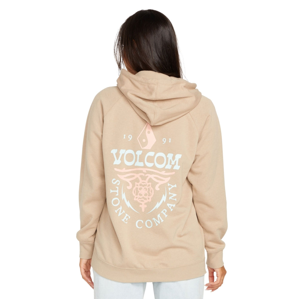 Volcom - TRULY STOKED BF PO - TAUPE - Kapuzenpulli