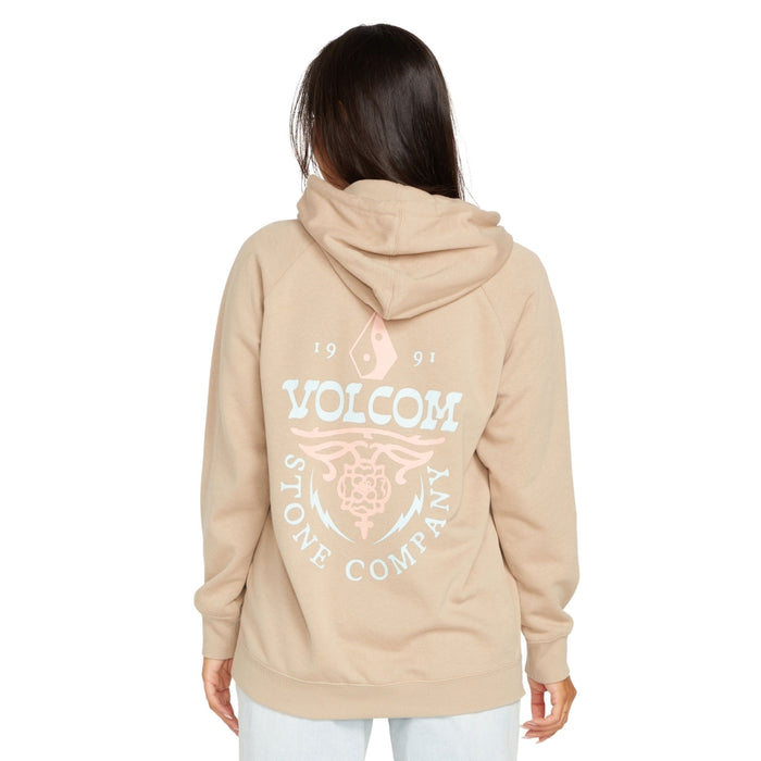 Volcom - TRULY STOKED BF PO - TAUPE - Kapuzenpulli