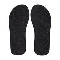 Quiksilver - MOLOKAI LAYBACK TEXTURED - BLACK/WHITE/BLACK - Flip Flop