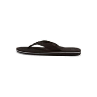 Quiksilver - MOLOKAI LAYBACK TEXTURED - BLACK/WHITE/BLACK - Flip Flop