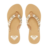 Roxy - PORTO RAFFIA - FALL LEAF MULTI - Flip Flop