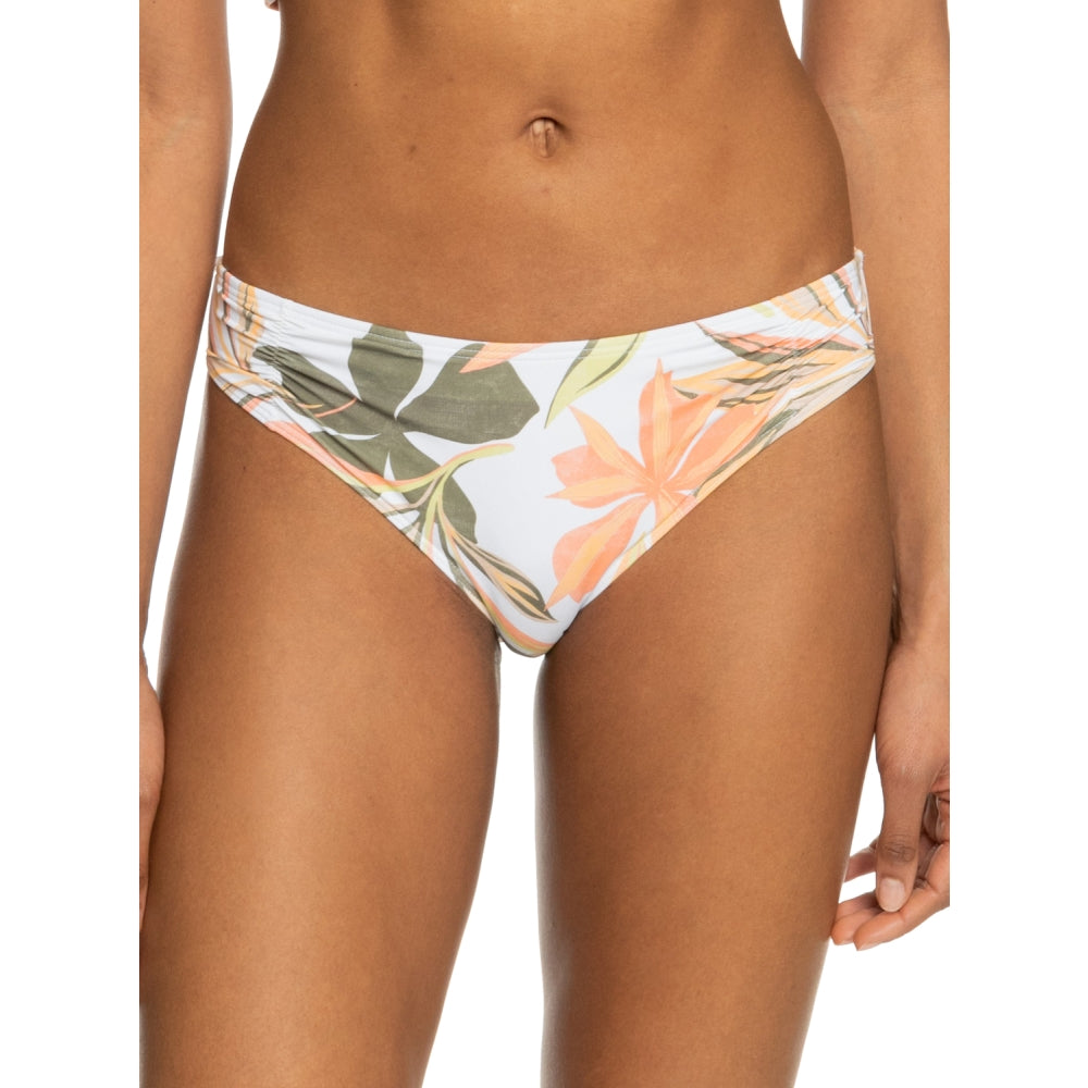 Roxy - PT BEACH CLASSICS HIPSTERBASIC - BRIGHT WHITE SUBTLY SALTY FLAT - Bikini Hose