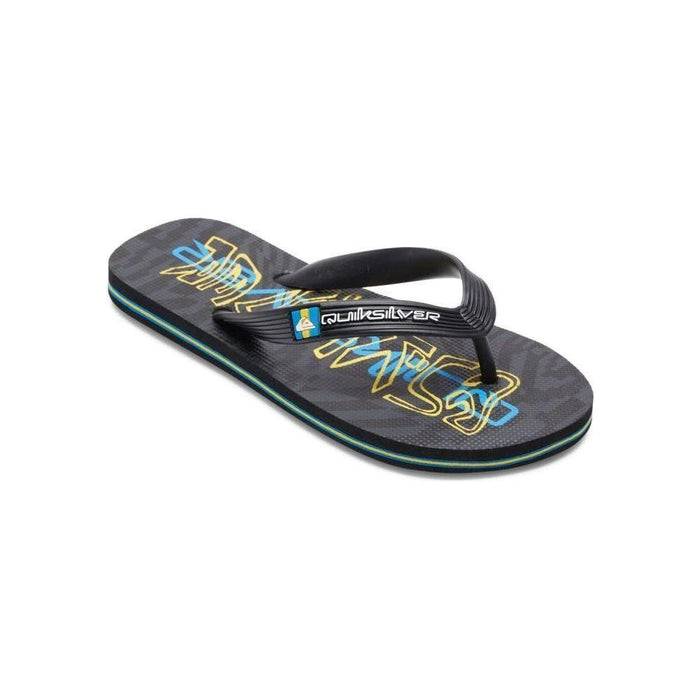 Quiksilver - MOLOKAI ART YOUTH - BLACK 5 - Flip Flop
