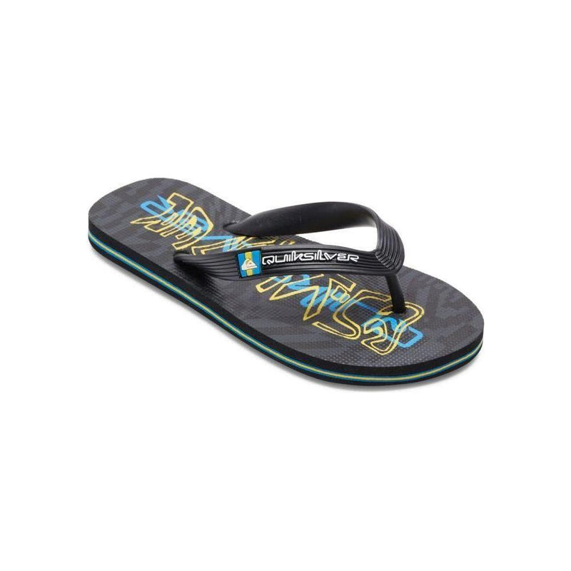Quiksilver - MOLOKAI ART YOUTH - BLACK 5 - Flip Flop