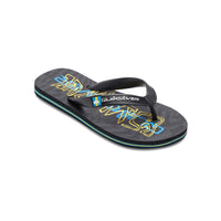 Quiksilver - MOLOKAI ART YOUTH - BLACK 5 - Flip Flop