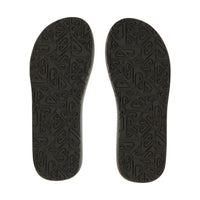 Quiksilver - CARVER SUEDE CORE - BLACK 1 - Flip Flop