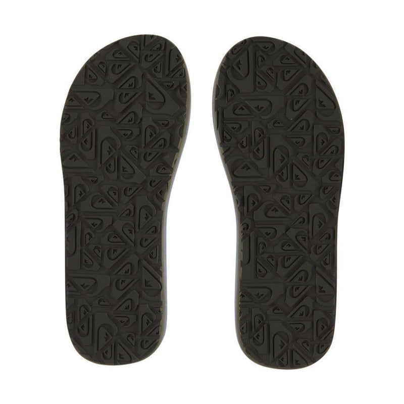 Quiksilver - CARVER SUEDE CORE - BLACK 1 - Flip Flop