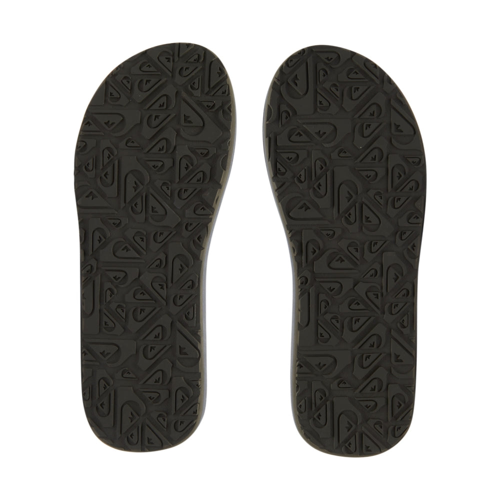 Quiksilver - CARVER SUEDE CORE - BLACK 1 - Flip Flop