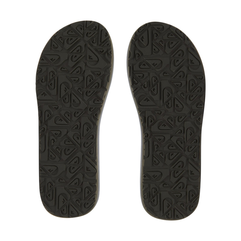 Quiksilver - CARVER SUEDE CORE - BLACK 1 - Flip Flop