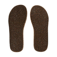 Quiksilver - CARVER SUEDE RECYCLED - BROWN 2 - Flip Flop