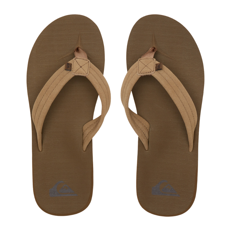 Quiksilver - Carver Suede Core - Tan 1 - Flip Flop