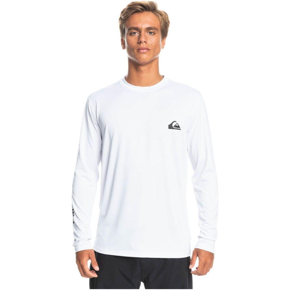 Quiksilver - OMNI SESSION LS - WHITE - Lycra Shirt