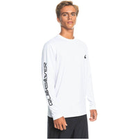 Quiksilver - OMNI SESSION LS - WHITE - Lycra Shirt