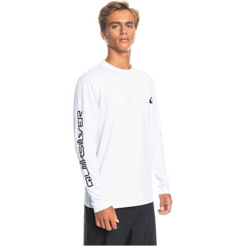 Quiksilver - OMNI SESSION LS - WHITE - Lycra Shirt
