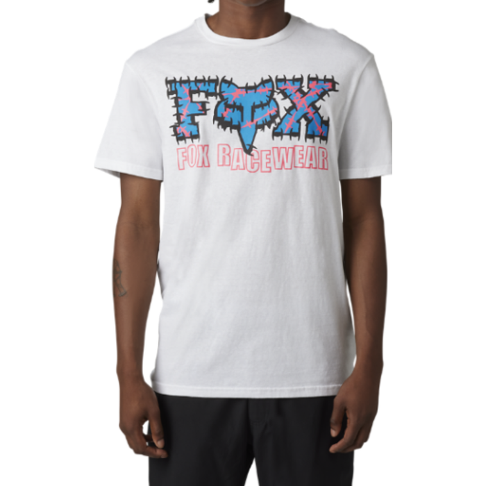 Fox - BARB WIRE II SS PREM TEE  - OPTIC WHITE - T-Shirt