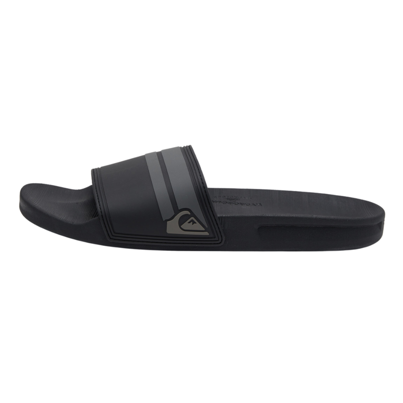 Quiksilver - Rivi Slide - Black/Black/Grey - Slide