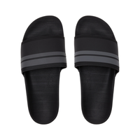 Quiksilver - Rivi Slide - Black/Black/Grey - Slide