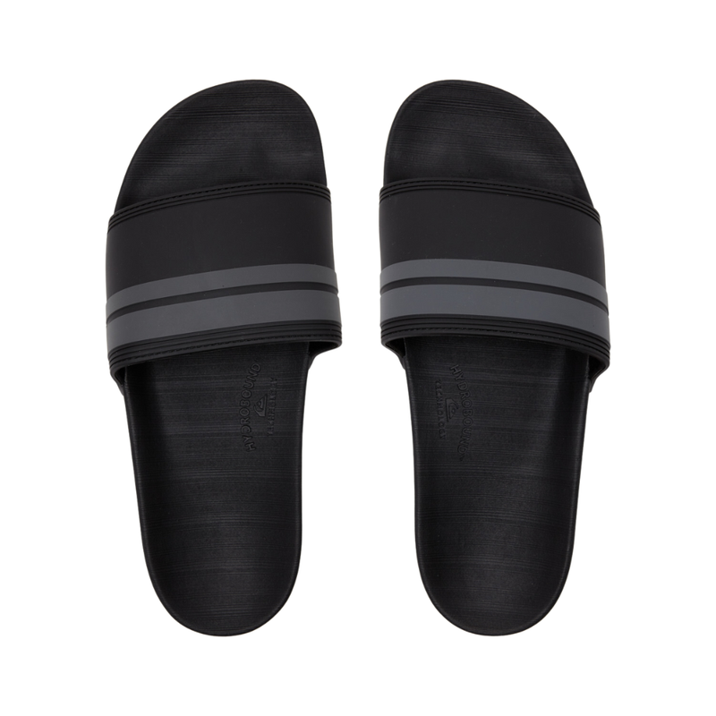 Quiksilver - Rivi Slide - Black/Black/Grey - Slide