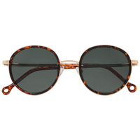 Parafina - HURACAN - TORTOISE/DARK GREEN - Sonnenbrille Metall