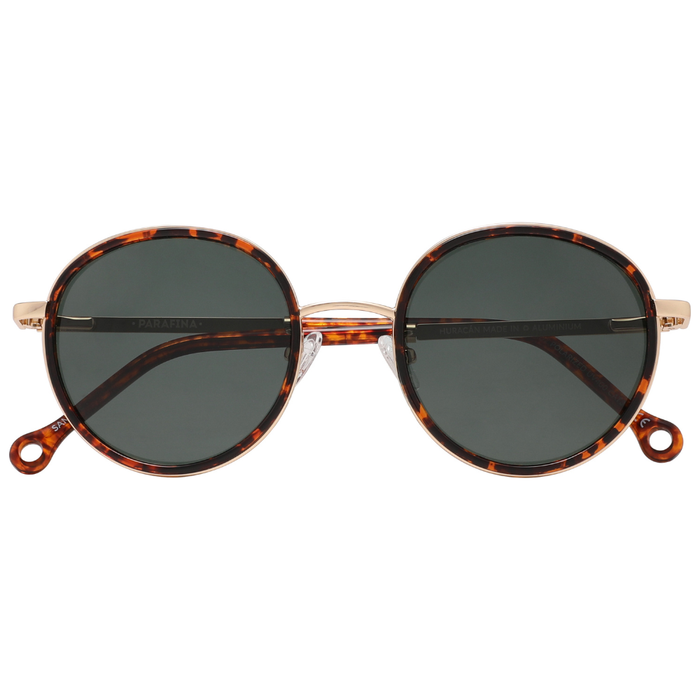 Parafina - HURACAN - TORTOISE/DARK GREEN - Sonnenbrille Metall