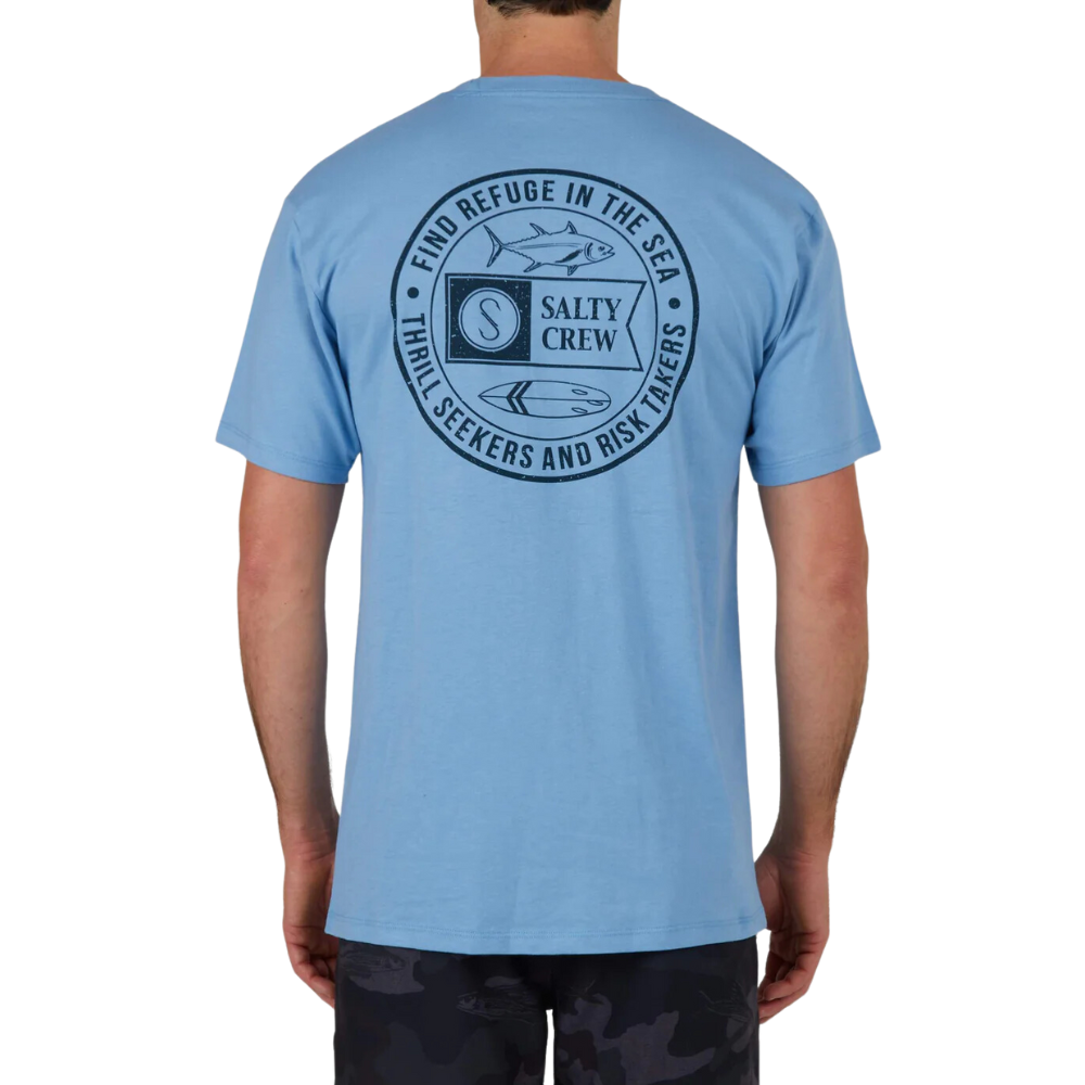 Salty Crew - LEGENDS PREMIUM S/S TEE - MARINE BLUE - T-Shirt