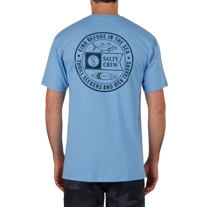 Salty Crew - LEGENDS PREMIUM S/S TEE - MARINE BLUE - T-Shirt