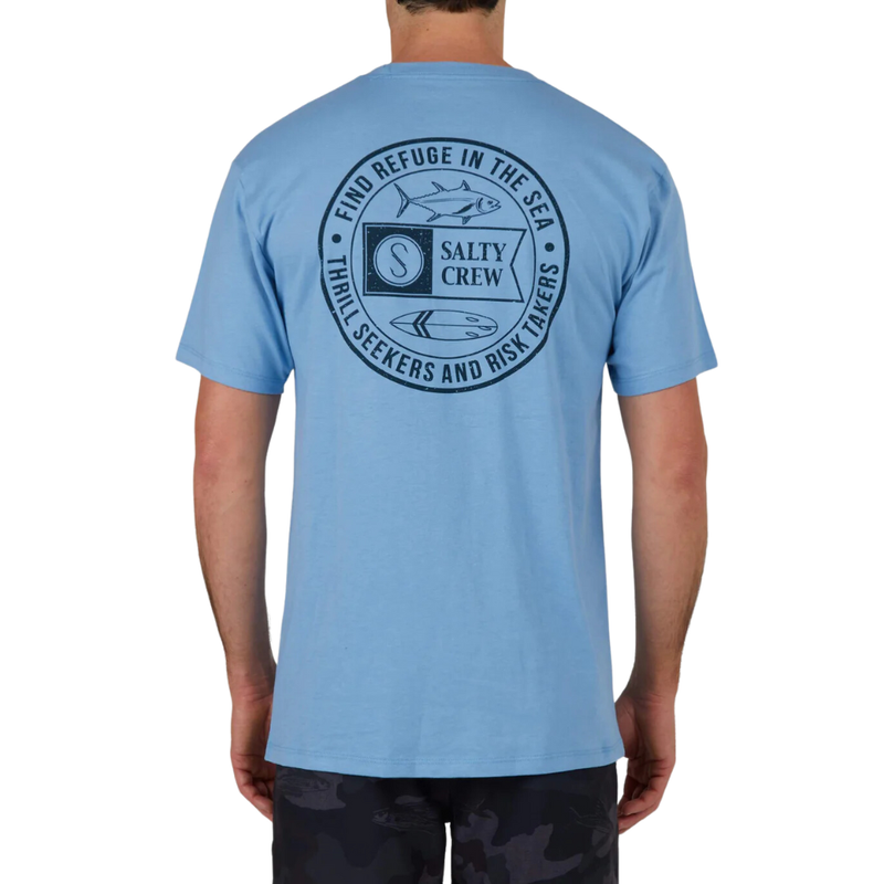 Salty Crew - LEGENDS PREMIUM S/S TEE - MARINE BLUE - T-Shirt