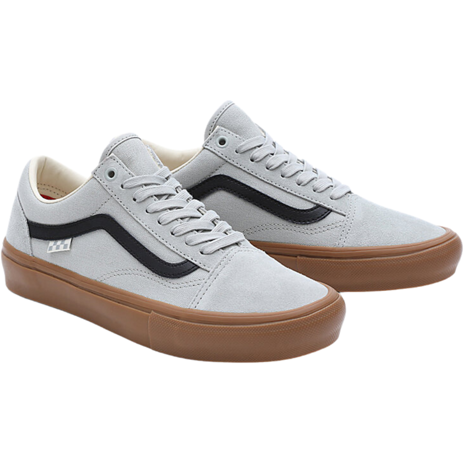 Vans - MN Skate Old Skool - GREY/GUM - Skateschuh