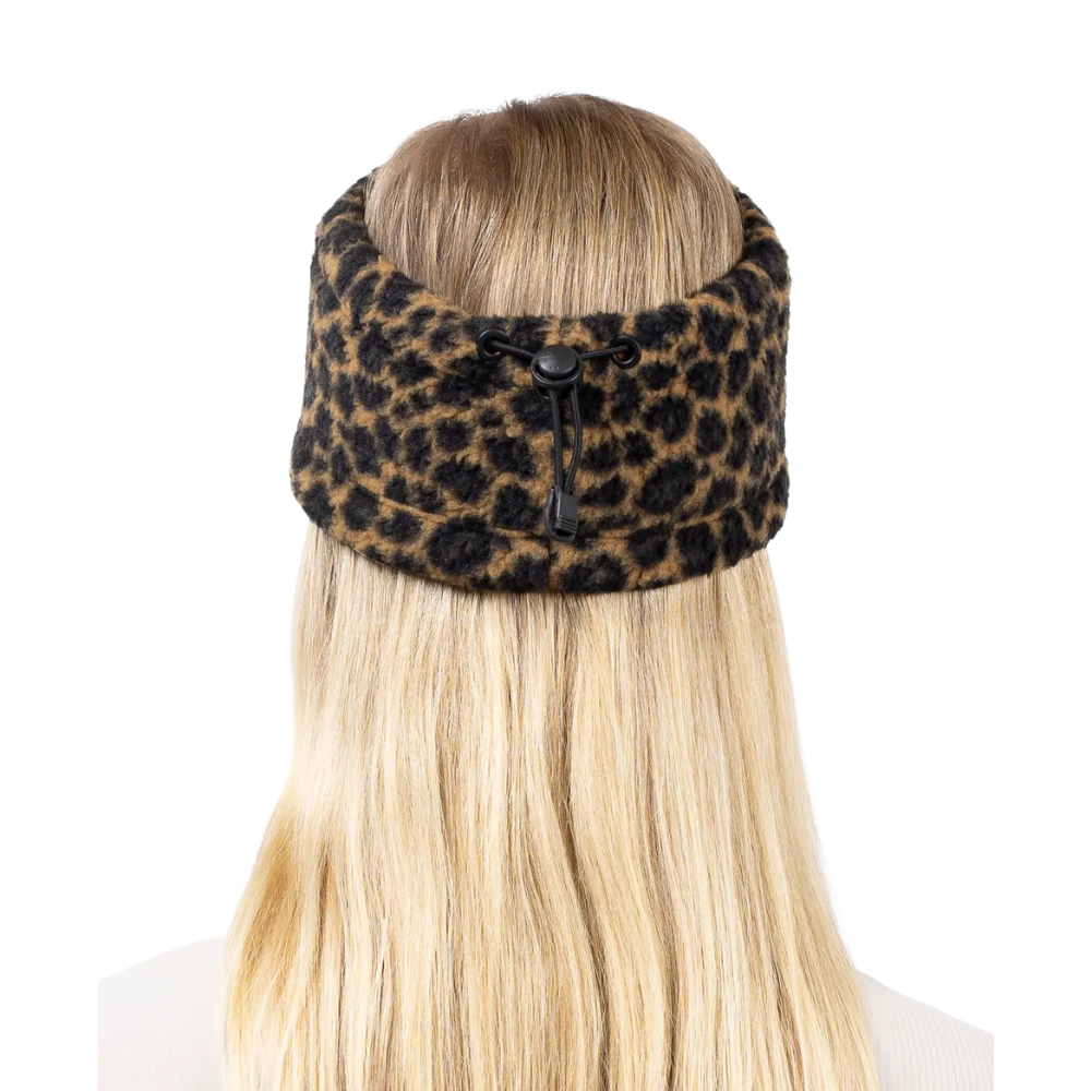 Eivy - Throwback Sherpa Headband - Leopard - Stirnband