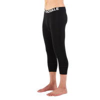 Mons Royale - Cascade Merino Base Layer 3/4 Legging - Black - Funktions-Unterhose Lang
