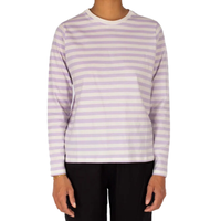 Iriedaily - Stripe Flag LS  - l.violett - T-Shirt Langarm