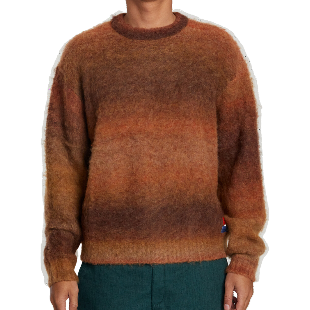 RVCA - SPUN SPIRIT STUDIO SWEATER - RED EARTH - Pullover