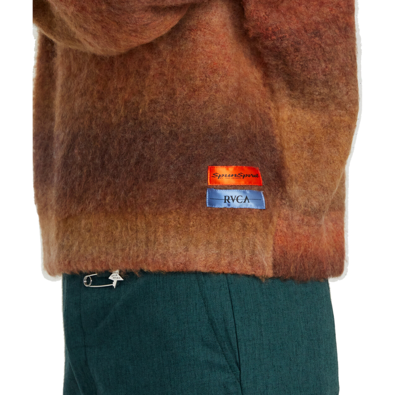 RVCA - SPUN SPIRIT STUDIO SWEATER - RED EARTH - Pullover