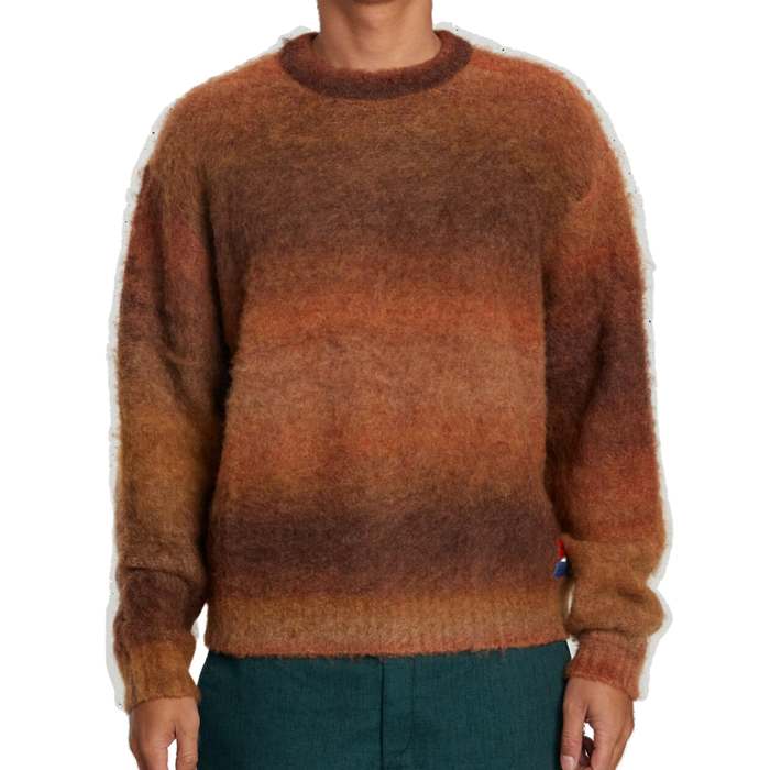 RVCA - SPUN SPIRIT STUDIO SWEATER - RED EARTH - Pullover