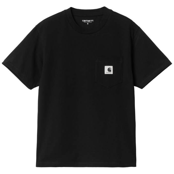 Carhartt - W S/S Pocket T-Shirt - Black - T-Shirt