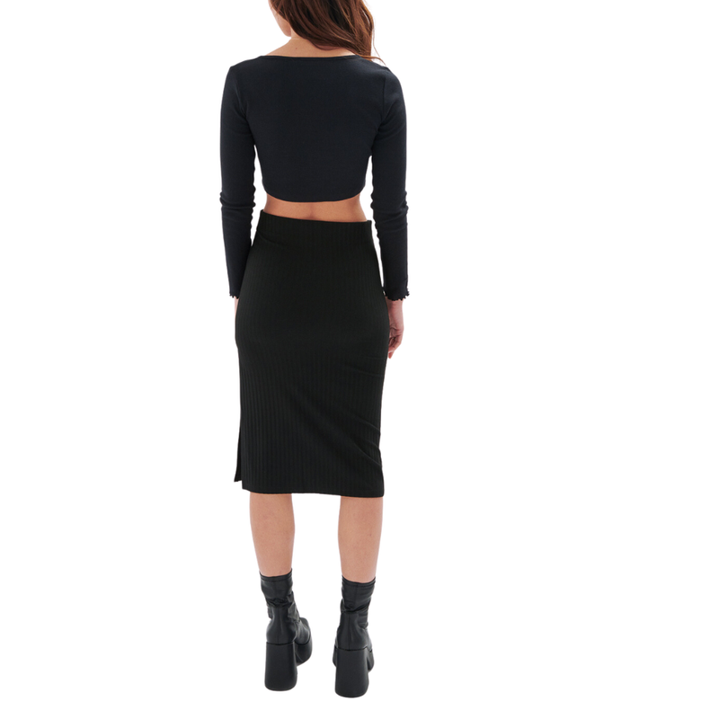 24 Colours - Shirt - black - T-Shirt Langarm