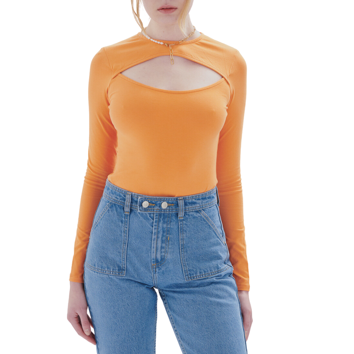 24 Colours - Body - orange - Fashion Top