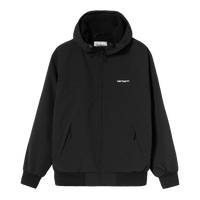 Carhartt - Hooded Sail Jacket - Black/White - Winterjacke