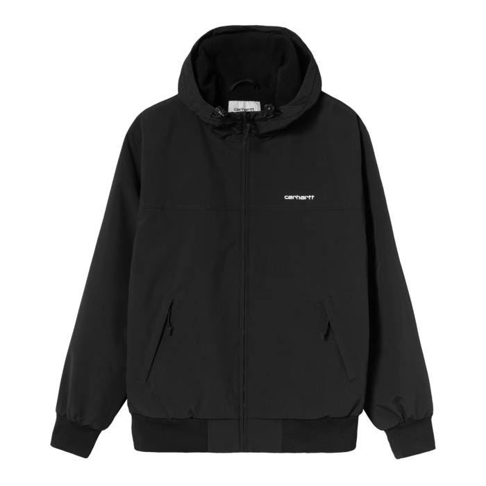 Carhartt - Hooded Sail Jacket - Black/White - Winterjacke