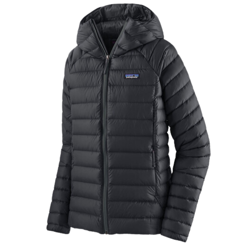 Patagonia - Ws Down Sweater Hoody - Black - Daunenjacke