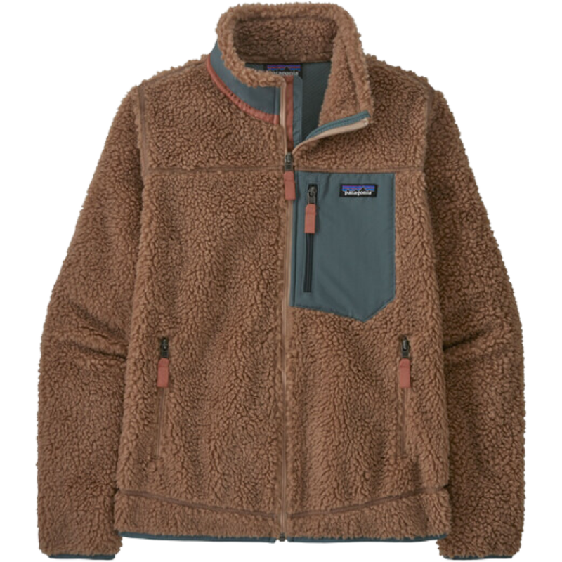 Patagonia - Ws Classic Retro-X Jkt - Pampas Tan w/Nouveau Green - 2nd Layer Fleece Outdoor