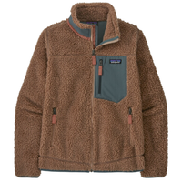 Patagonia - Ws Classic Retro-X Jkt - Pampas Tan w/Nouveau Green - 2nd Layer Fleece Outdoor