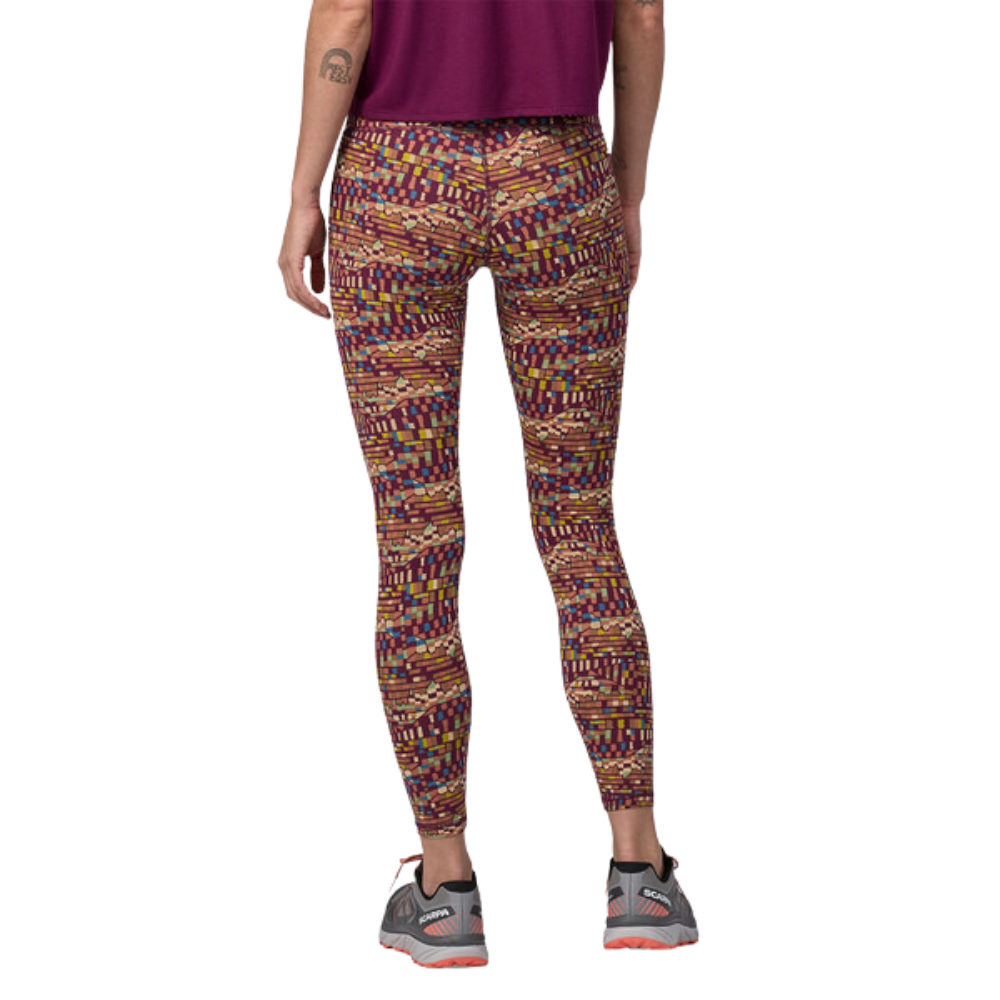 Patagonia - Ws Maipo 7/8 Tights - Night Plum - Fitnesshose