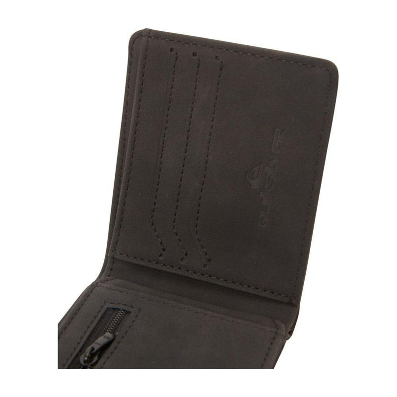 Quiksilver - SIDESWIPE WLLT - BLACK RADICAL TIMES 233 - PU-Geldtasche