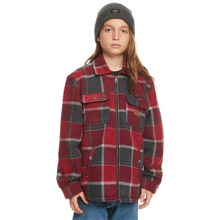 Quiksilver - TOLALA  - TIBETAN RED TOLALA - Fleece Hemd