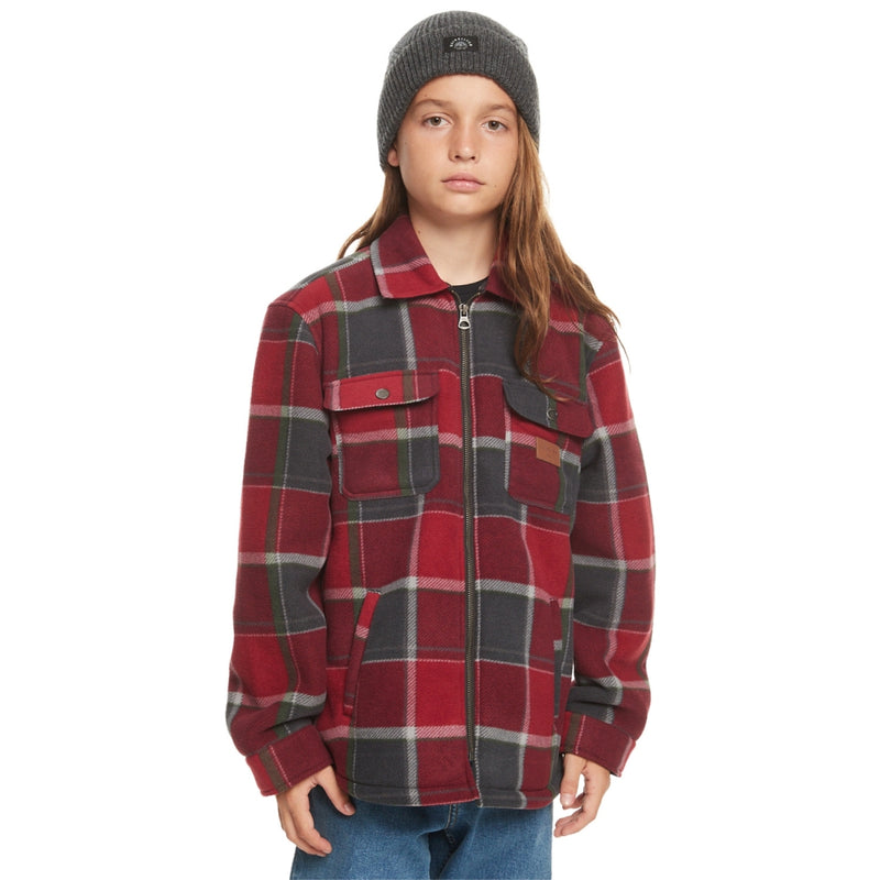 Quiksilver - TOLALA  - TIBETAN RED TOLALA - Fleece Hemd