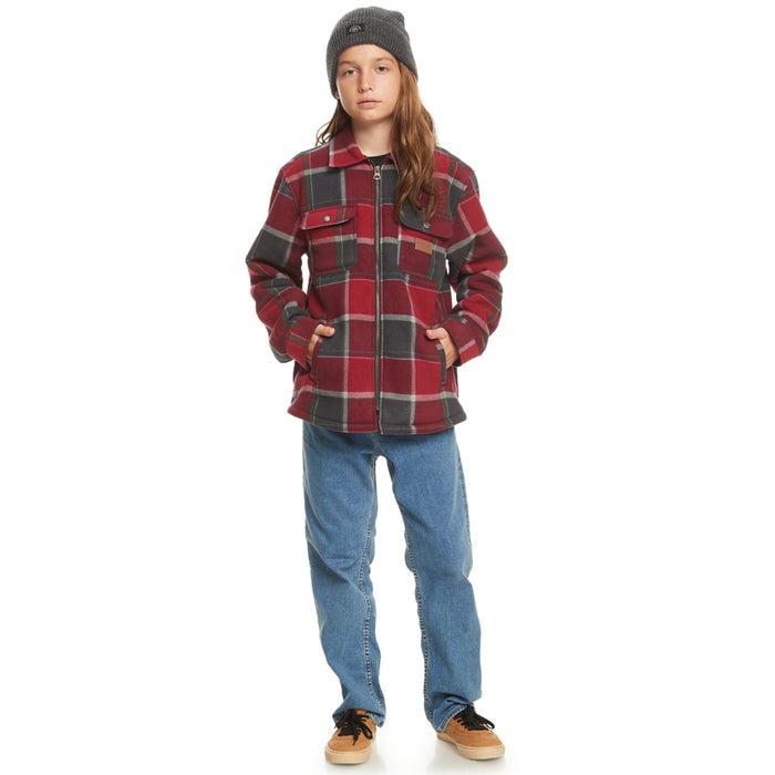 Quiksilver - TOLALA  - TIBETAN RED TOLALA - Fleece Hemd