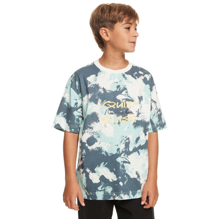 Quiksilver - MELYDYESS  - BERING SEA TIE DYE 233 - T-Shirt
