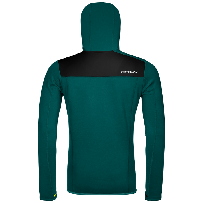Ortovox - FLEECE HOODY M - dark pacific - 2nd Layer Wolle