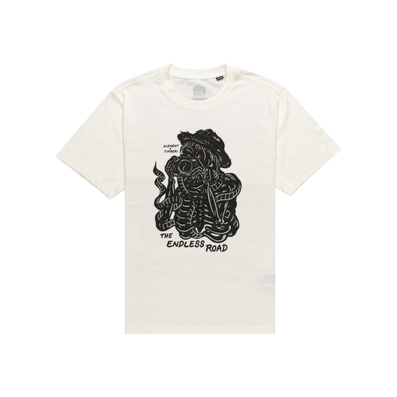 Element - TIMBER CAPTURED SS - EGRET - T-Shirt